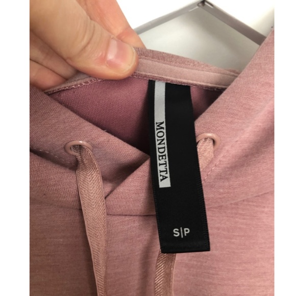 Mondetta Blush Pink Hoodie Sweatshirt - S - Picture 7 of 8